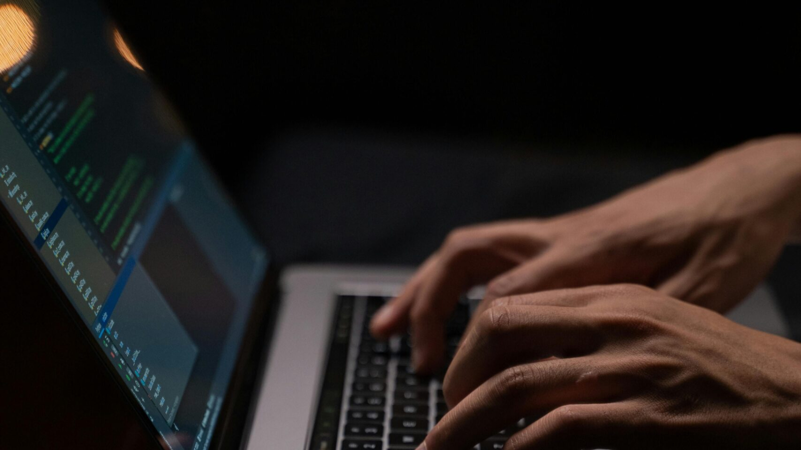 person-using-silver-and-black-laptop-computer