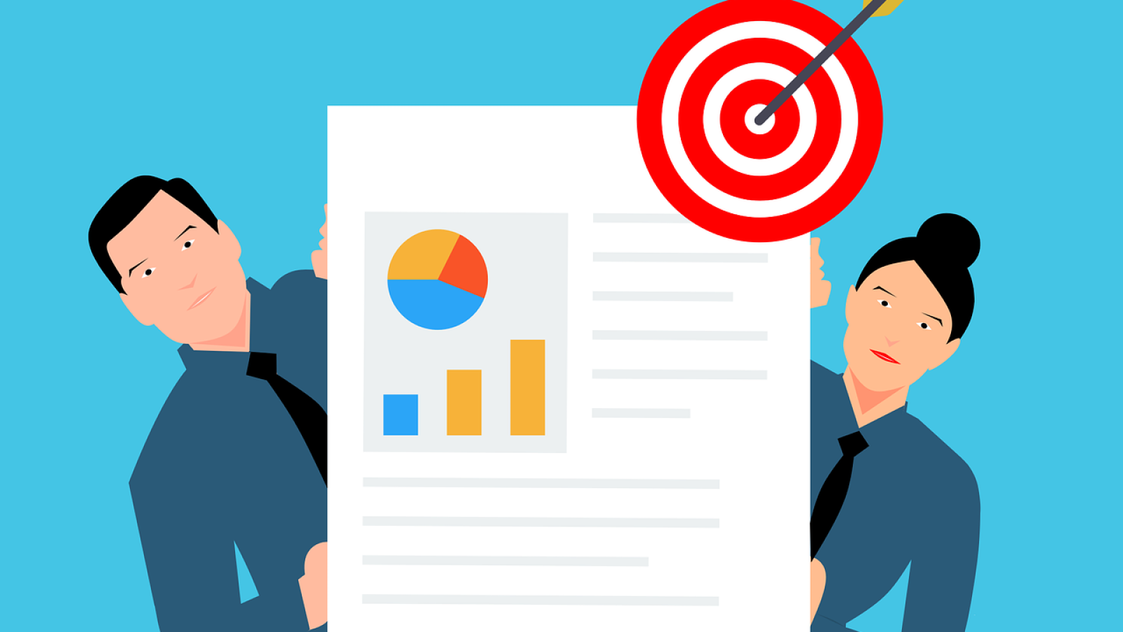 Free business team employees vector