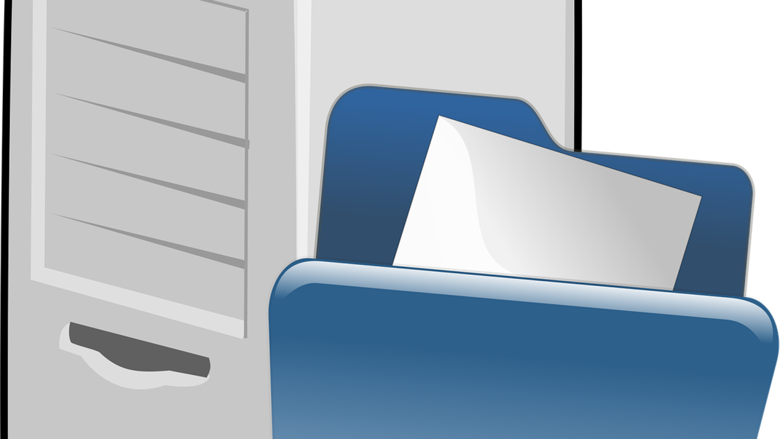 Free computer file network vector