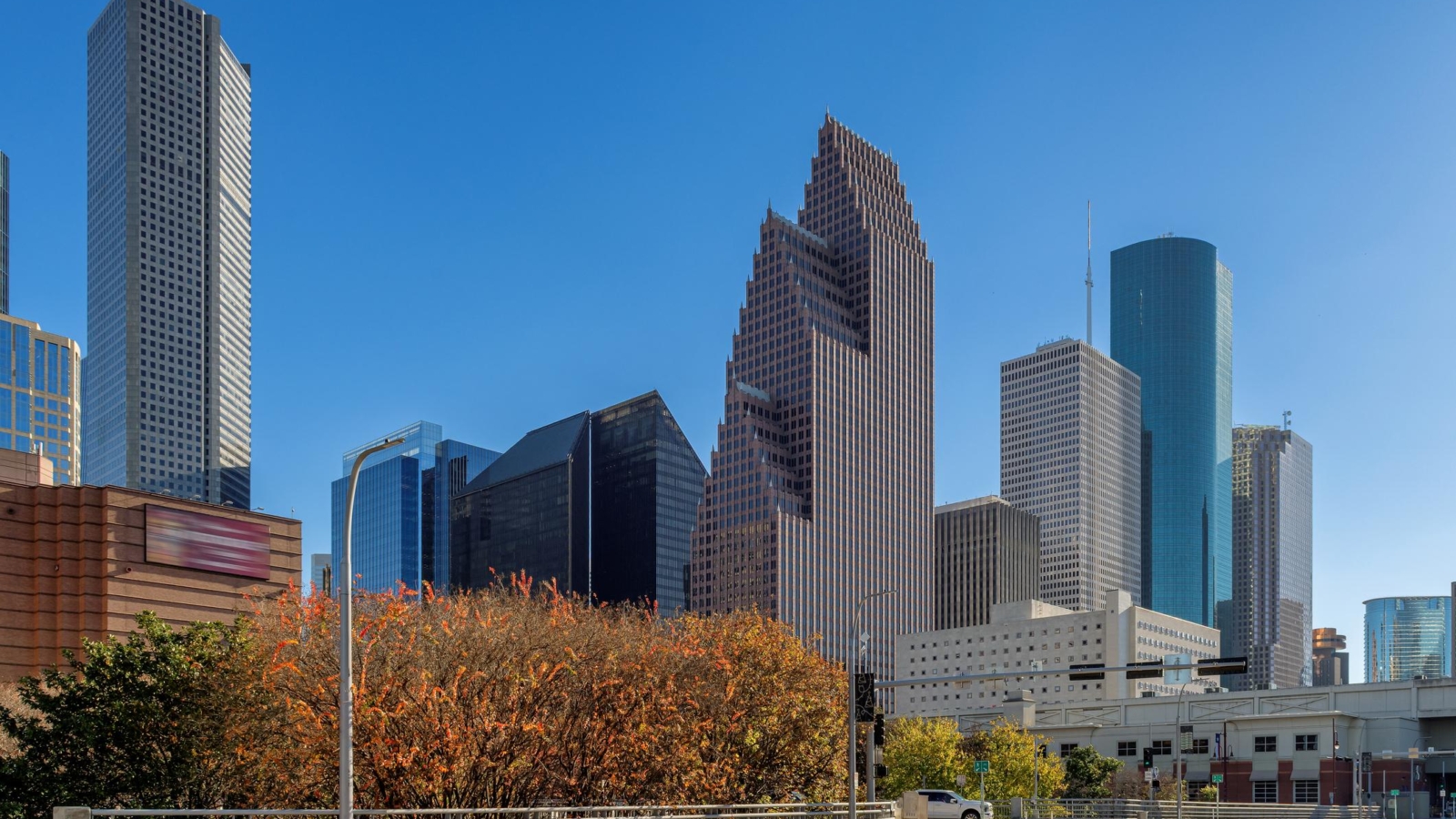 Houston TX skyline representing local IT support services