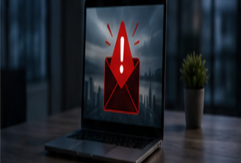 AI-powered phishing and scam email warning for a Houston business cybersecurity article